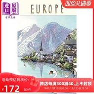 預售 EUROPE (D2 new cover)  進口藝術 Sasi素描本 歐洲34天日記2 泰文版【中商原版】