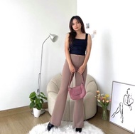 FLARE SCUBA ZIPPER//CUTBRAY CUBIT HIGHWAIST//CELANA CUTBRAY KANCING