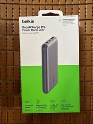 Belkin - Belkin 20K BoostCharge Power Bank (Gray) 加速充電行動電源（灰色）