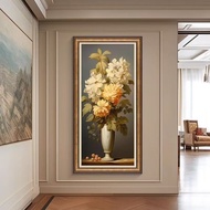 Modern hotel corridor decoration painting HD living room entrance hall corridor wall decoration mura