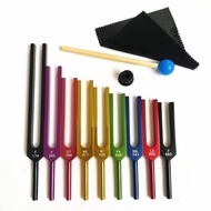 Aluminum Case Yoga Tuning Fork 174HZ 285 396 417 528 639 741 852 963HZ Color Gold