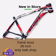 frame sepeda mtb 26 inch stout -united mosso giant polygon pacific