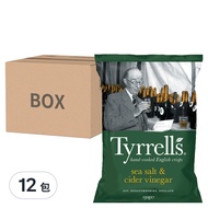 Tyrrells 泰勒思 洋芋片 海鹽蘋果醋  150g  12包