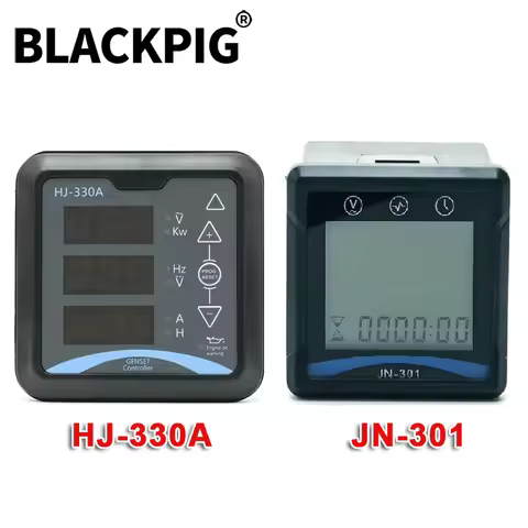 HJ-330A JN-301Meter Generator Digital Meter AC Voltage Frequency Current Meter LED Display