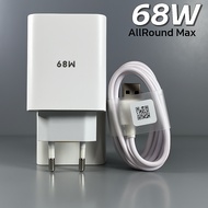Infinix 68W All-Around Charger Thunder Max Fast ChargingOriginal 1 Set Type C Cable/Series GT C
