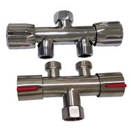 1/2" Screw Threads Stainless Steel Tap Splitter