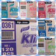 so klin liquide deterjen cair 22 ml 1 dus isi 120 sachet