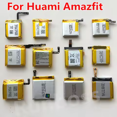 Battery for Huami Amazfit Bip PL402120V Ares Pace A1609 L0943A T-rex GTR 2 2e Stratos 3 POP Pro 47mm