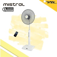 Mistral 18" Stand Fan with Remote MSF1805MR (Pearl White)