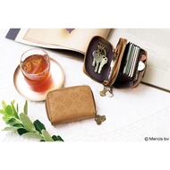 Japanese Magazine Appendix Miffy Key Case Card Holder Coin Purse Wallet Short