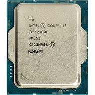 Intel Core I3-12100F Loose Tablets Desktop Computer CPU Processor LGA1700 Suitable for H610/B660