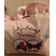 日版 Sanrio Kuromi x my melody 床上用品 床具 枕頭袋 床單 日本福袋 sanrio福袋