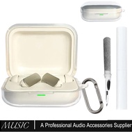 Clear Cover Case for Realme Buds Air 7 Pro / Realme Buds Air 7 Truely Wireless Earbuds Protective Si