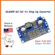 XL6009 DC-DC DC 4A Step Up Boost Converter Voltmeter Module Adjustable