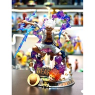 (36Cm) - Monkey D Luffy Gear 5 Sun God Nika Model Super Big and Beautiful -Onepiece - Weight ~2800G
