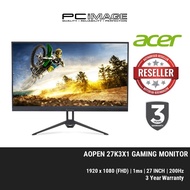 ACER AOPEN 27KG3X1 27" INCH 1920x1080 200HZ 250NITS 0.5MS GAMING MONITOR - 3YR WARRANTY CARRY IN - U