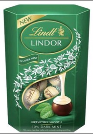 Lindt lindor Mint Chocolate 200g 瑞士蓮薄荷朱古力 (行貨最後限量2盒，SF 即日寄出，有收據保障)，新年全盒賀年食品
