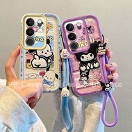 Fun Casing VIVO Y21d VIVO V60 Lite 4G 5G New Cute Cartoon Kuromi Doraemon SpongeBob Cubic Dolls Phon