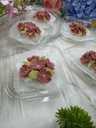 AY baker 韓式裱花 大福 麻糬 紅豆大福 紅豆麻糬 四葉草 幸運草