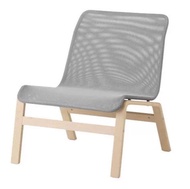 IKEA懶人透氣沙發椅 NOLMYRA 灰色單人沙發椅 戶外沙發椅 懶人沙發 休閒躺椅 陽台休閒椅