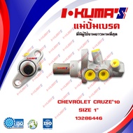 แม่ปั้มเบรค CHEVROLET CRUZE 1.8L 2.0L 2.0D แม่ปั้มเบรครถยนต์ เชฟโรเลต ครูซ ปี 2010-2017 IKUMAS O.E.M