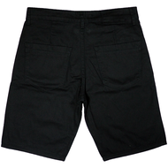 กางเกง ผ้าชิโน ขาสั้น สีดำ MEDIA JEANS (C301/13)