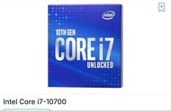 Intel i7-10700 CPU