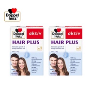 [Bundle of 2] Doppelherz Hair Plus – Hair Growth & Strengthening Supplement