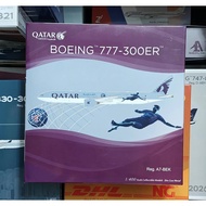 Ng Katar Airlines 777-300ER 1/400 Registered Number A7-BEK Paris Saint-Germain Painting Related Bran