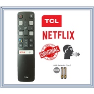 Original TCL Netflix Smart Led Flat Panel TV Remote Control With Voice Function