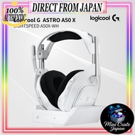 Logitech G ASTRO A50 X LIGHTSPEED Wireless Gaming Headset + Base Station A50X-WH for PS5/PS4/Xbox/PC