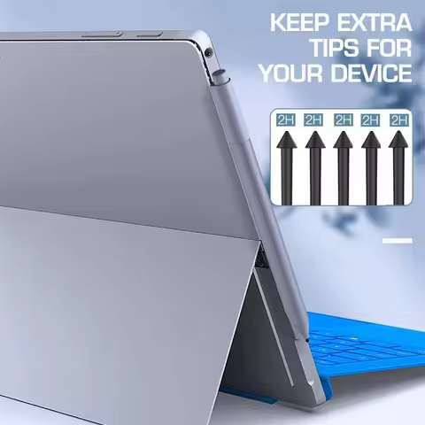 5Pcs Stylus Pen Nib Tips 2H 2H 2H 2H 2H Replacement Kit For Microsoft Surface Pro 7/6/5/4/Book/Studi