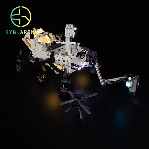 Kyglaring LED Light Kit For LEGO 42158 NASA Mars Rover Perseverance Building Blocks