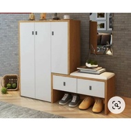 Shoes cabinet 6ft with drawer