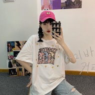 KDAShop เสื้อยืดลายสกรีนอาร์ตๆ 🥰🥰 น่ารักกวนๆ แมทซ์ง่าย ใส่กับอะรไก็ชิววว💯