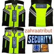 -Security Vest,Security Guard Vest, Taslan Vest.- M
