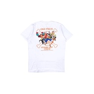 W.essentiéls x One Piece Boxy Cut Tee Strawhat Crew White