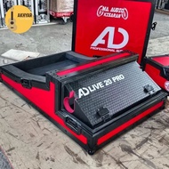 Hardcase Case Digital Mixer AD Acoustic Drive AD Live 20 Pro HC Ad live 20pro List Hitam Merah HPL D