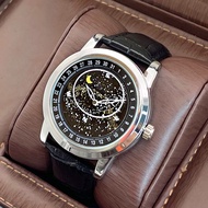 Starry watch men Night Light Dial Men's Watch Full Sky Star Mechanical watch for men original Full Automatic Night Light Leather Watch