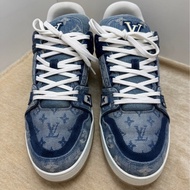 Lv  trainer 藍牛仔   42.5碼  98新