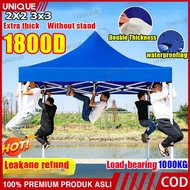 MERAH TENDA UNIQUE 3x3 Folding Tent 600D Bazaar Tent Outdoor Gazebo Tent Trade Show Sales Tent biru 