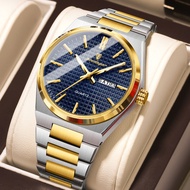 POEDAGAR Men's Luxury Business Calendar Date 3ATM Waterproof Quartz Watch