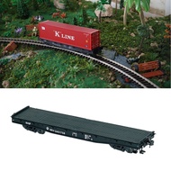 Hot Sale Recommended Train Flatbed Truck Model 1: 87 with Container NX70 Flatbed Transporter Orangut