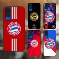 Vivo Y51 2020, Y53s case with black border printed with Bayer Munich Football Club image
