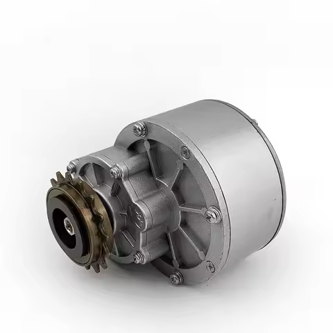 Electric Brushed 9T Gear Motor Conversion Parts, 16 Teeth Freewheel, 24V, 36V, 450W