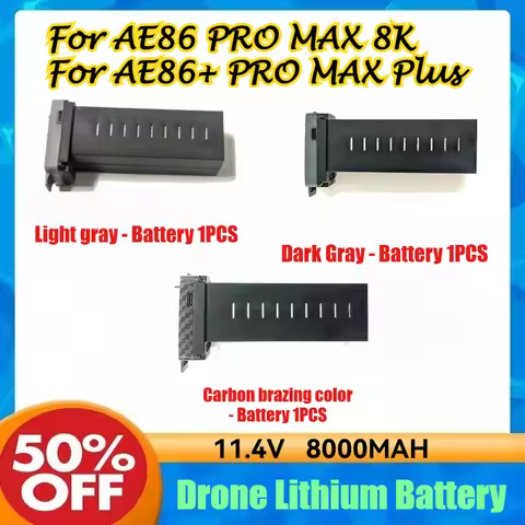 High-Quality Drone Battery 8000mAh 11.4V for AE86 PROMAX 8K Professional Drone for AE86+ PRO MAX Plu