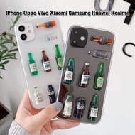 Bottle 3D Case Oppo A57 2020 A9 A5 A53 A31 A52 A72 A32 4G 5G A91 Reno