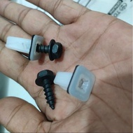 Screw bolts + valve mud carpet bumper bodykit grill body etc.