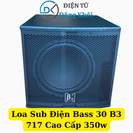 Loa Sub Điện Bass 30 B3 717 350W Tặng Dây AV 1 ra 2 AV 2 ra 2 Loa Siêu Trầm Bass 30 Cao Cấp