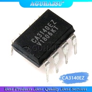 10pcs CA3140EZ DIP8 CA3140 DIP 4.5MHz, BiMOS Operational Amplifier with MOSFET Input/Bipolar Output 